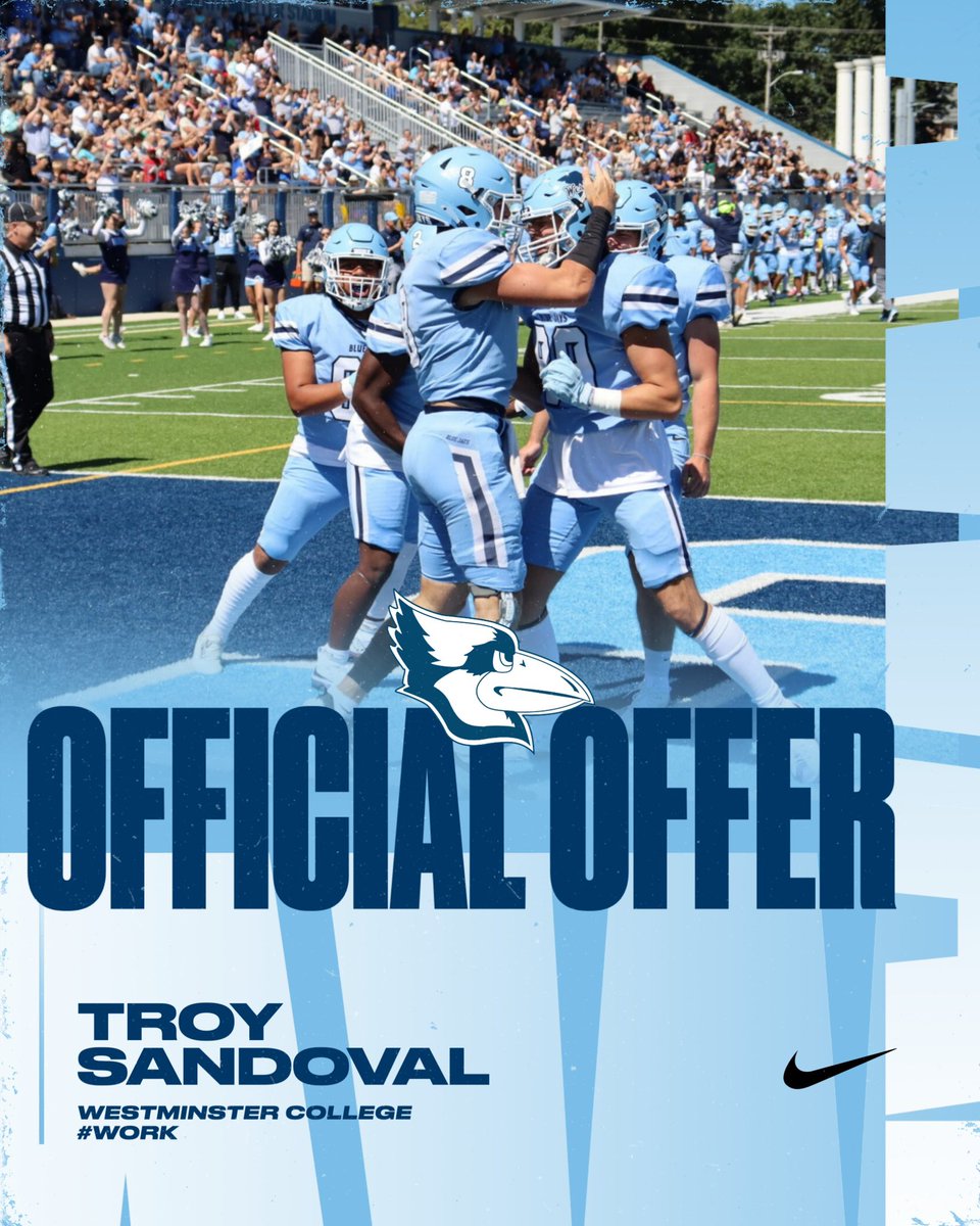 Troy_Sandoval01's tweet photo. Extremely grateful for my 6th college offer from @Coach_Donno and @WESTMOFB Thank you!!! #WORK @CoachJonRoberts @Coach_DawsonRSP @HudsonDbcoach @BiggBearrecruit @Coach_Nielson25 @gridironarizona @azc_obert https://t.co/9buH6GtnkP