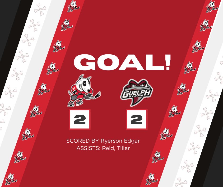 IceDogsReport's tweet image. Edgar ties the game back up 2-2.

Ryerson Edgar continue his fantastic rookie campaign with a great goal five hole. Assists to Reid and Tiller.