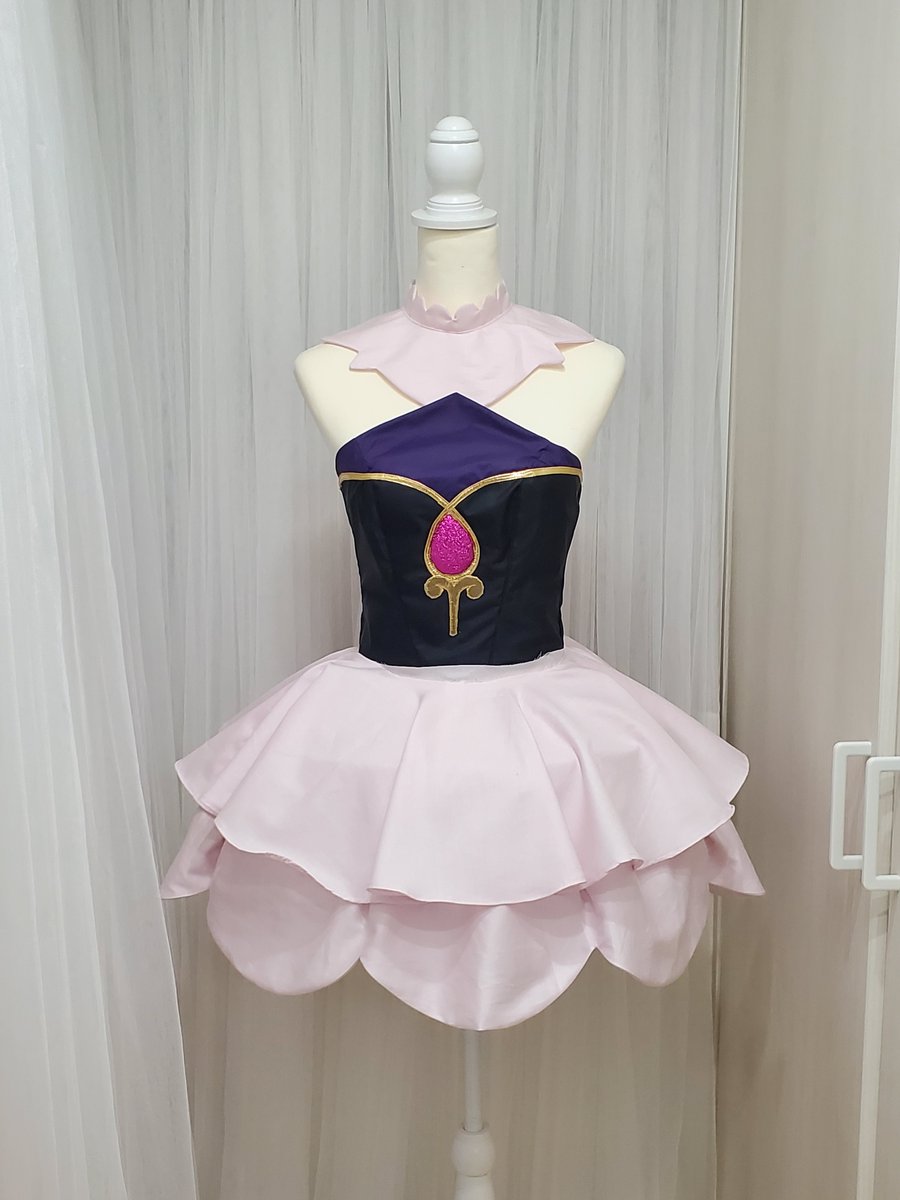 名探偵プリキュア キュアアルカナシャドウ 衣装進捗 スカート2段目