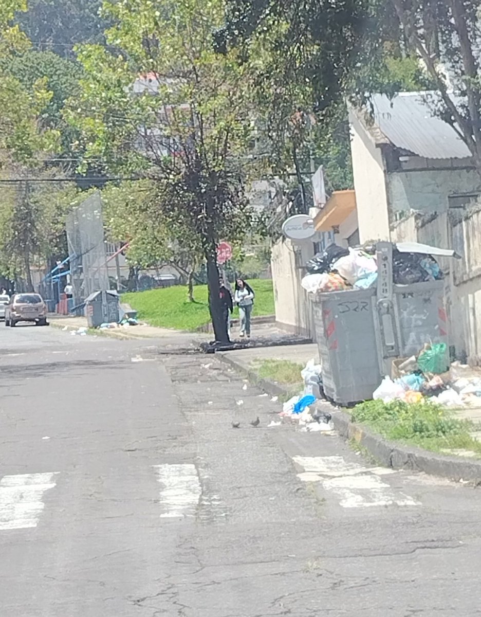 walterch65's tweet photo. @elcomerciocom Subieron la recaudación por recolección de basura y la basura se desborda en los contenedores https://t.co/b40fmXjxLd