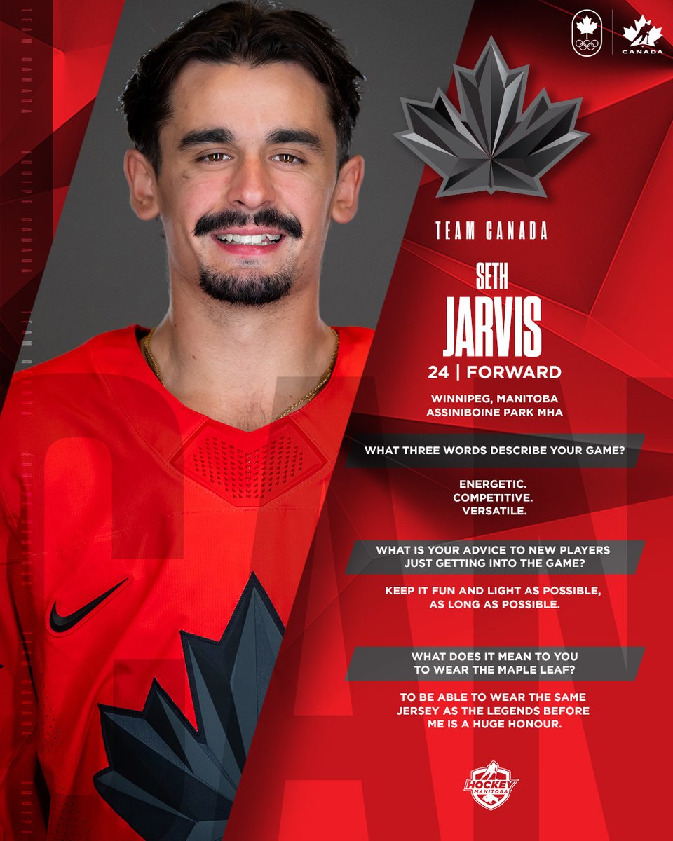 Get to know 🇨🇦's Men's Olympic Team!                    

Faites connaissance avec l’équipe olympique masculine du 🇨🇦!

🍁 Nick Suzuki
🍁 Sam Bennett
🍁 Drew Doughty
🍁 Seth Jarvis

#MilanoCortina2026