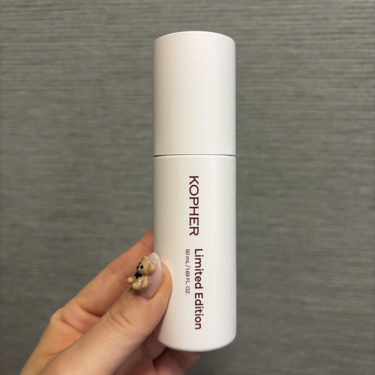 最近忙しすぎて久々にニキビができちゃったのでKOPHERの出番と思い今朝