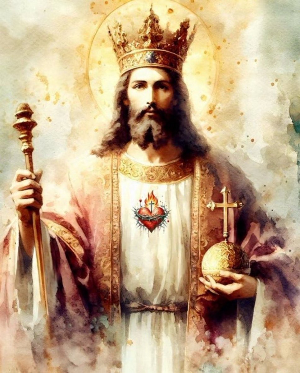 realCarola2Hope's tweet photo. Hecho comprobado: Cristo es Rey, y toda rodilla se doblará ante Él. https://t.co/CeCqxdfGFp