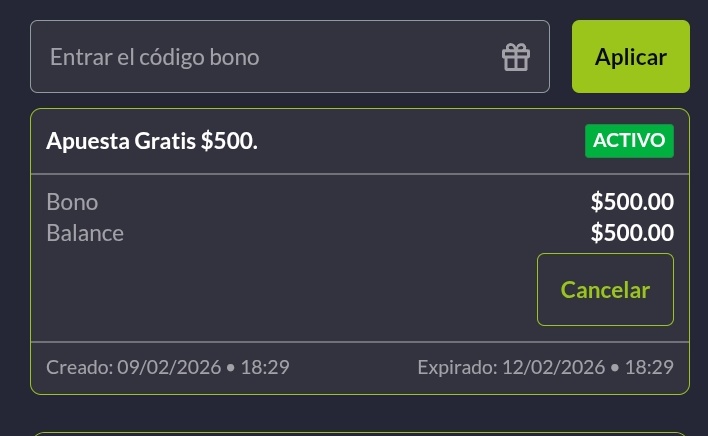 Gracias al buen <a href="/TercerOjoPicks/">TercerOjo</a> por la freebet 🔥🫡