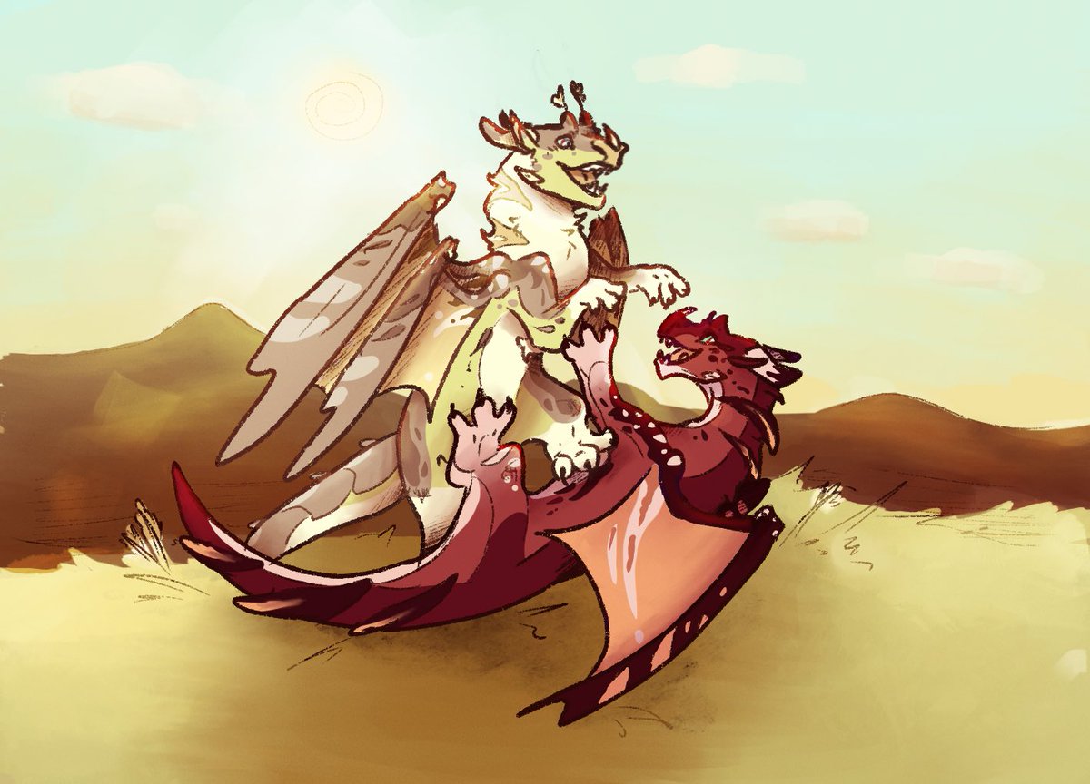 spookygooseking's tweet photo. Here my oc but younger. I love how it turned out
#wingoffire #wingoffireoc #dragon #ocart https://t.co/y3CMnyUtpE