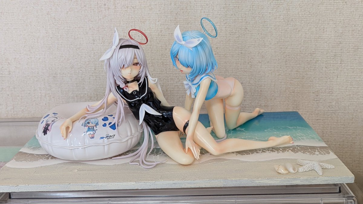 ガレージキット ブルーアーカイブ プラナ（水着） 原型、無機物置様