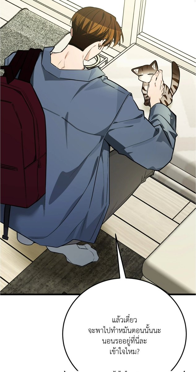 azukajun's tweet image. แมวบอกใครจะอยู่ก็อยู่ ไกปูเพื่อสวัสดิภาพขลั่ย!!!