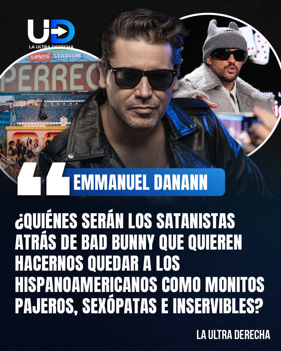 🇦🇷|🚨¡VIRAL! El influencer argentino y ganador del premio Martín Fierro Digital, <a href="/DanannOficial/">Danann</a> , arremetió contra la industria y denigró a Bad Bunny, cuestionando quiénes están detrás del mal llamado artista y por qué buscan hacer quedar tan mal a los hispanos frente al mundo.