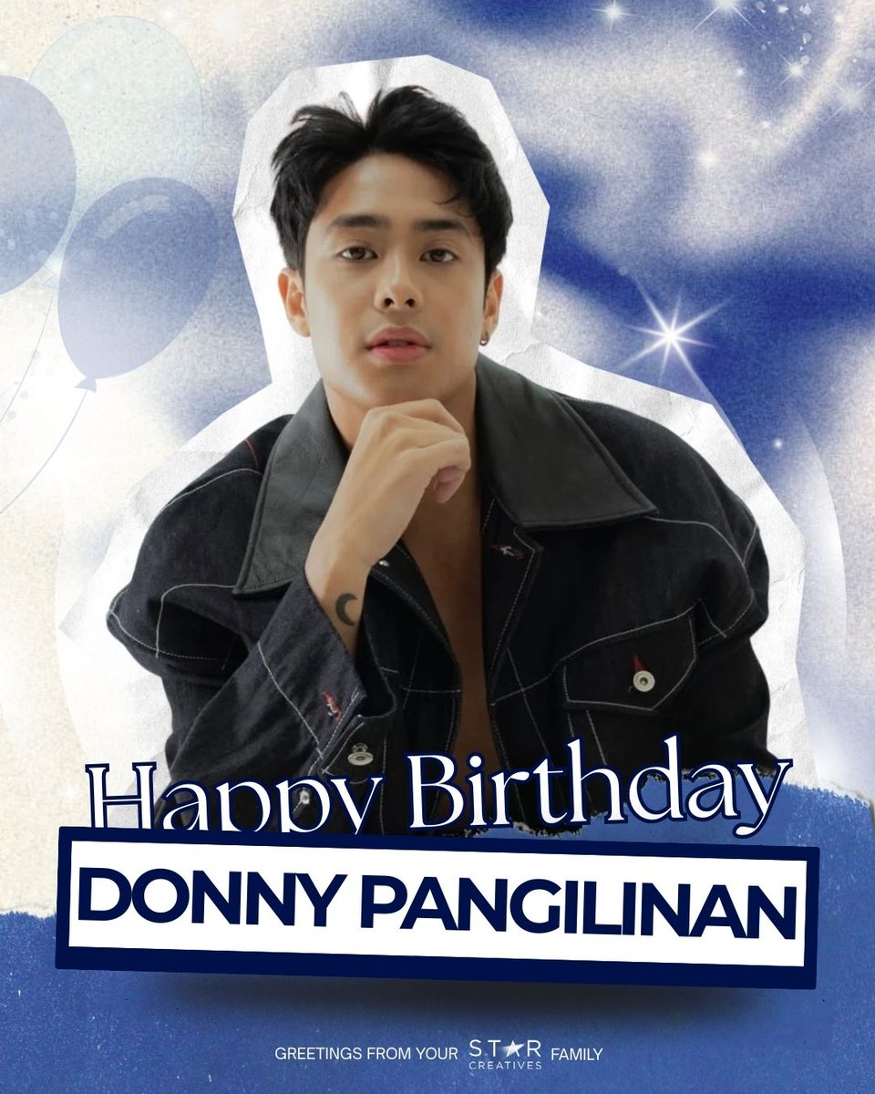 Happy Birthday, <a href="/donnypangilinan/">Donny</a>!🎂🎉

Greetings from your Star Creatives family 🌟