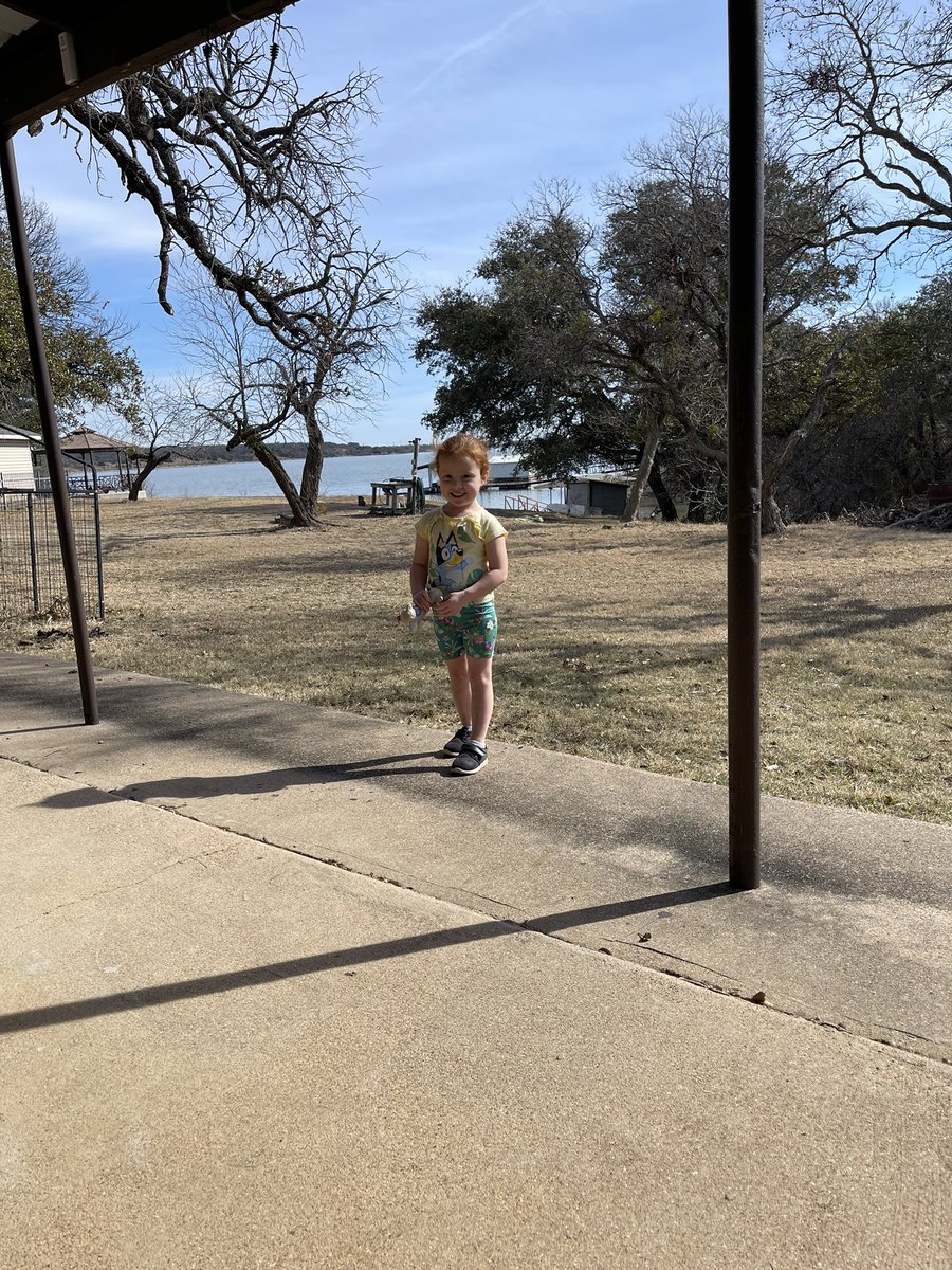 JoshBurris2's tweet photo. While @Ginger_1598 was out of town this weekend, Kimberlee and I went on some adventures! I made sure Kimberlee had matching clothes and her hair was presentable to go out in public without any help! https://t.co/0sl0NvHFdF