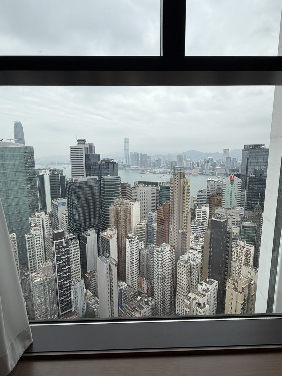 HashHadir's tweet image. Gm from the best view ❤️ HongKong