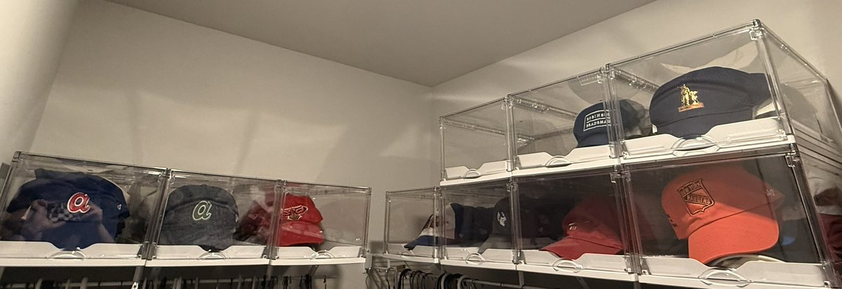 anyone who has a lot of caps – highly recommend investing in some boxes for organization and storage

your wife will thank you!!!