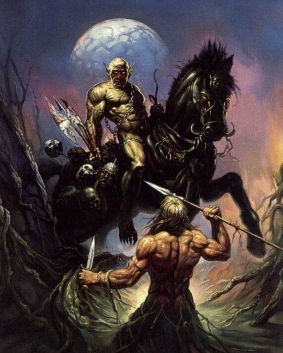 HeavyMetalInk's tweet image. Art by Ken Kelly 🔥