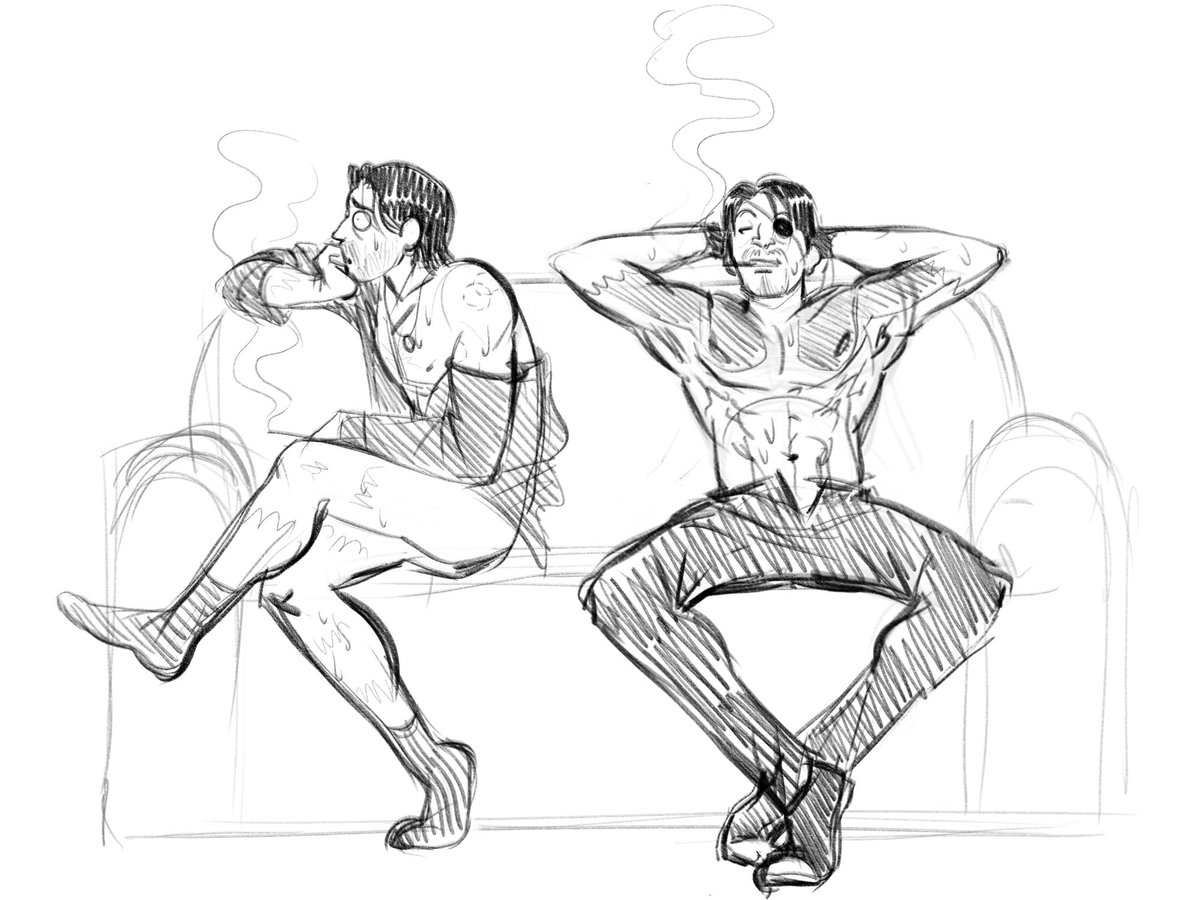 lu_cider's tweet photo. new nsfw drawing on @spicy_cider ‼️

discovered MajiAki recently. truly a life changing experience. this is them after the events of the other drawing
#龍が如く #rgg #YakuzaLikeADragon #goromajima #shunakiyama #majiaki https://t.co/AJ6ZKfceAR
