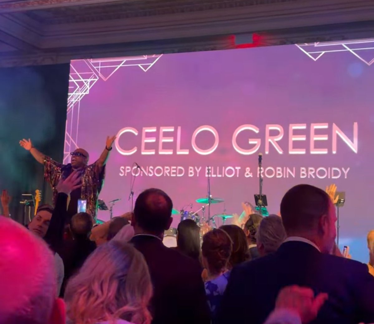 patriottakes's tweet image. CeeLo Green performing at Trump’s Mar-a-Lago club