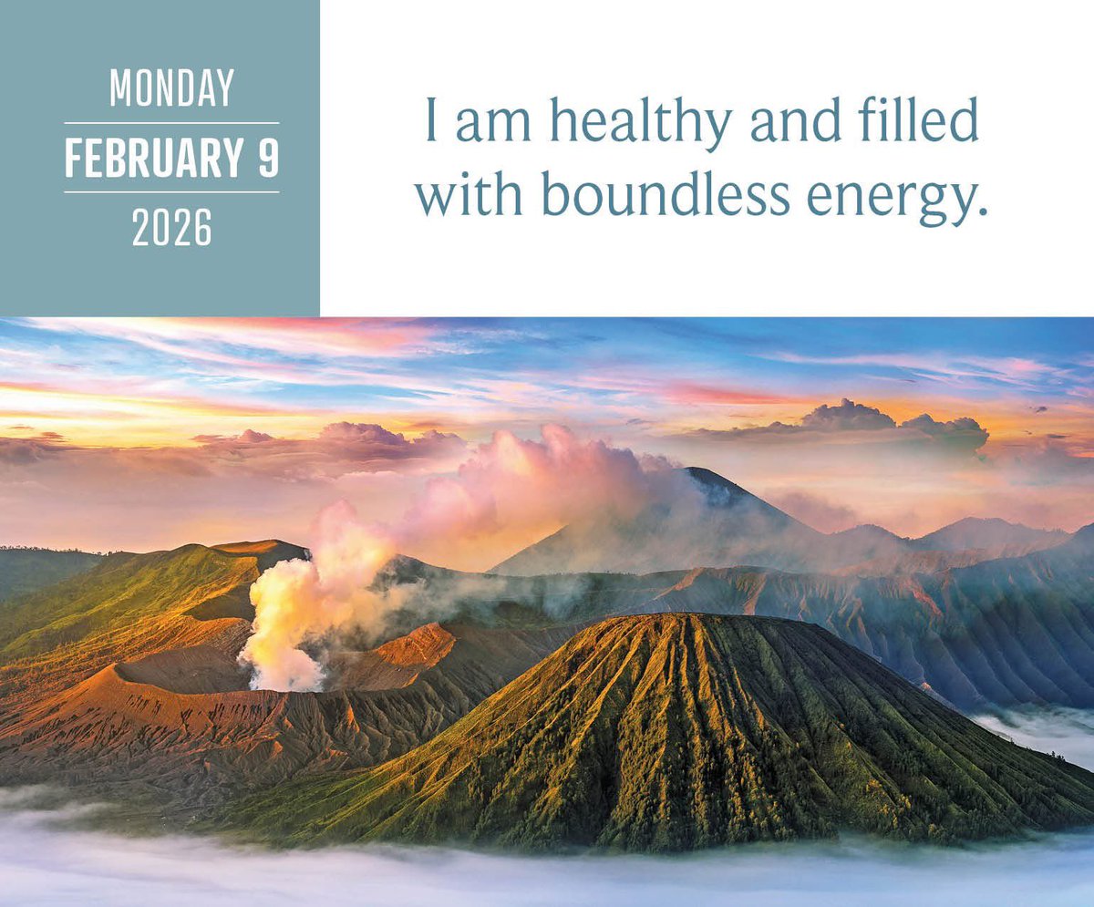 Estoy saludable y lleno de energía ilimitada.
#LouiseHay