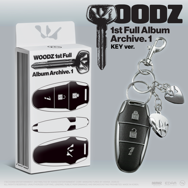 🔥【 WOODZ 】 WOODZ - 1st Album [Archive. 1] (Key Ver.) (Limited