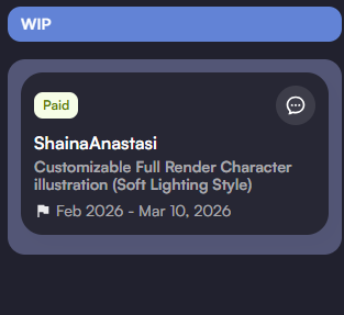 omg! another vgen commission! This is the 4th time this month and it's never happen before. thank you so much for all my clients! 

With that being said, our Valentine's Sale has ended. See you guys again on our next Sale and Happy valentine's Day♥