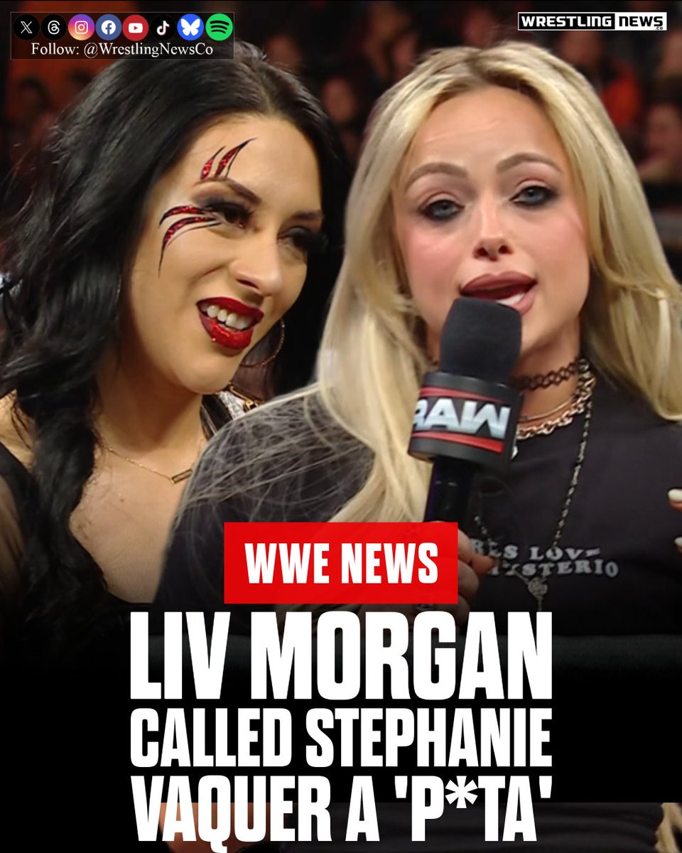 I like this Stephanie Vaquer vs. Liv Morgan feud. #WWERaw