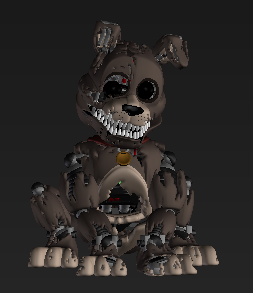 Fazbear's Fright model pack tweet media