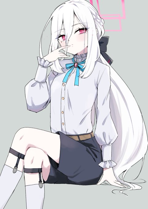 #ブルアカ ケイちゃん～ショートパンツと靴下留めを添えて～