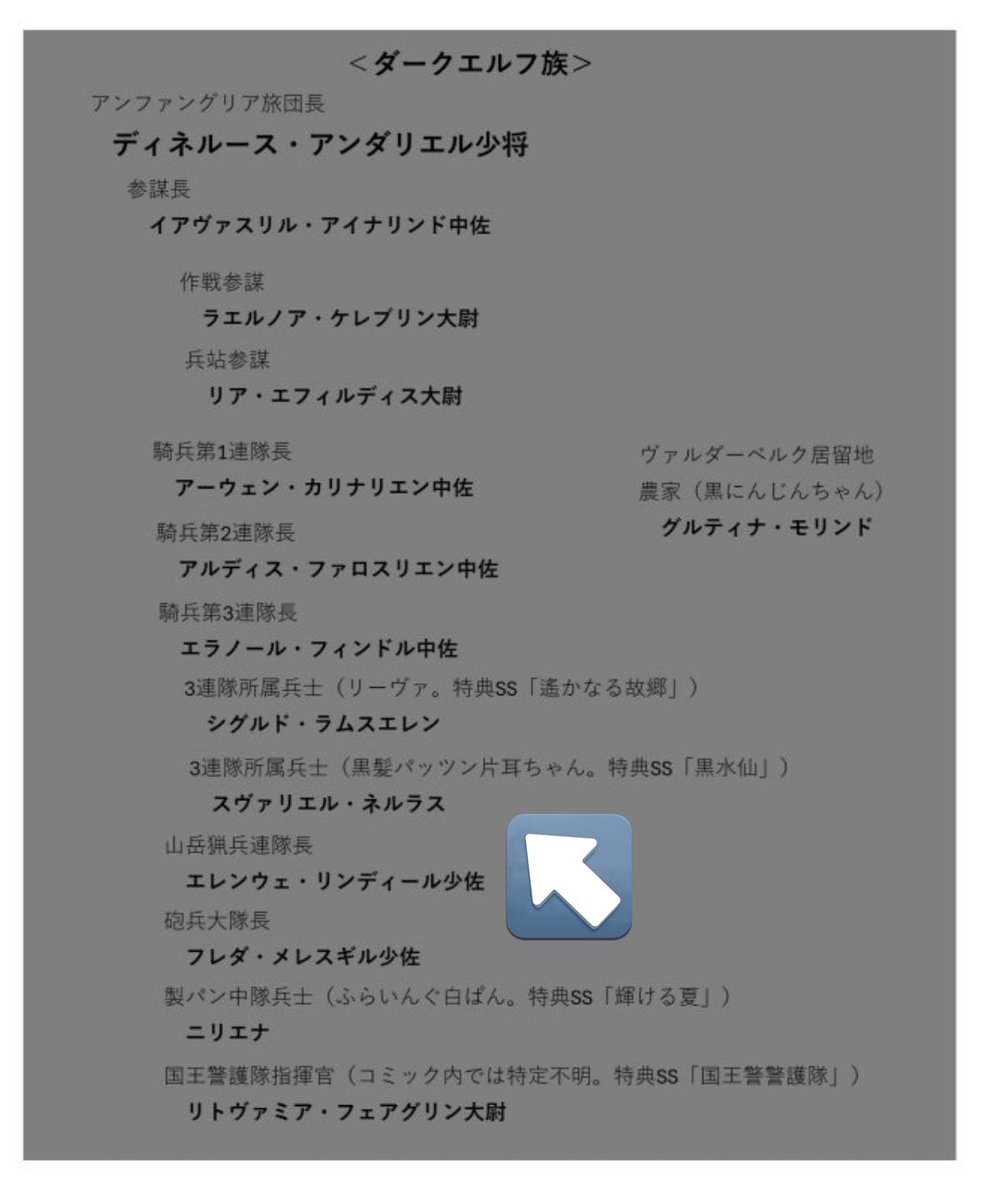 黒水仙ちゃんのおおまかな流れ。 