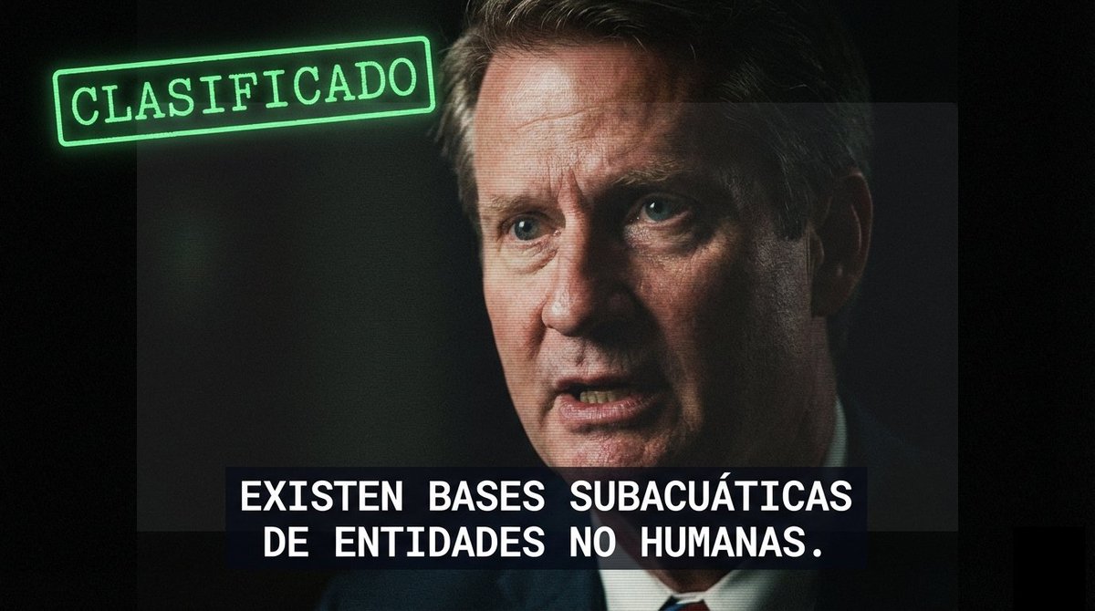 misteriostuc's tweet photo. Burchett lo ha dicho claro:  

“Hay funcionarios de la Navy que me contaron de cinco o seis bases de entidades no humanas en aguas profundas. Podrían estar ahí desde hace miles de años… observando.”  

Naves entran y salen del agua. Tecnología que desafía todo lo que conocemos. https://t.co/aYafn88mCV