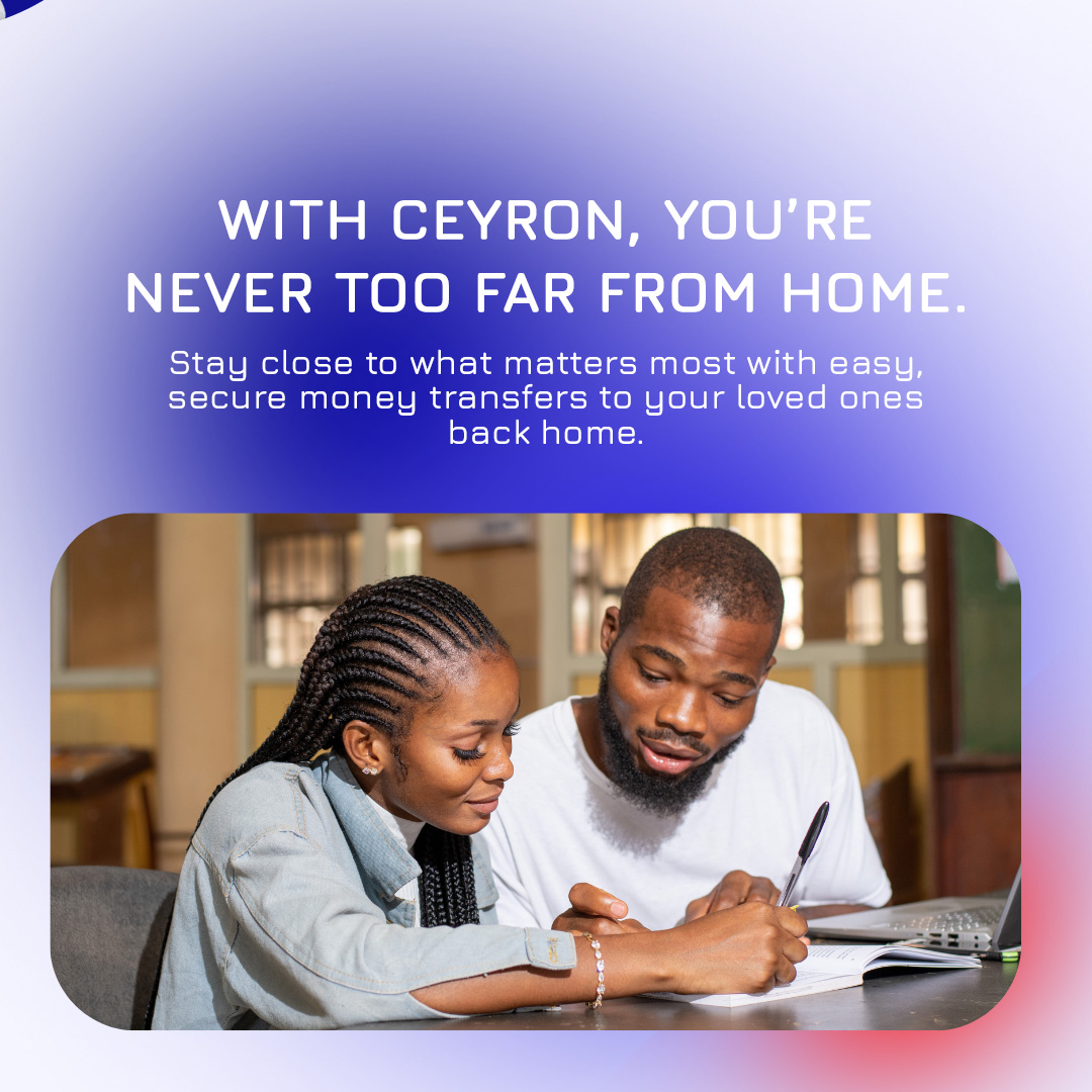 GoCeypages's tweet photo. Signup today https://t.co/bMZxo5L8Zk
Cey App ensures that supporting your loved ones is just a tap away. Enjoy reliable and secure money transfers that keep you close to home, no matter where life takes you. #ceyron #financialfreedom #transfermoney #personalfinance https://t.co/3IUq000GdA