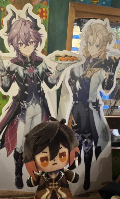食べログコラボのお店に行かせてもらったんじゃ〜!めちゃくちゃ可愛くてお料理も美味しくてサービスも素敵なお店でした 先生もね、なんだか嬉しそうだったよ。