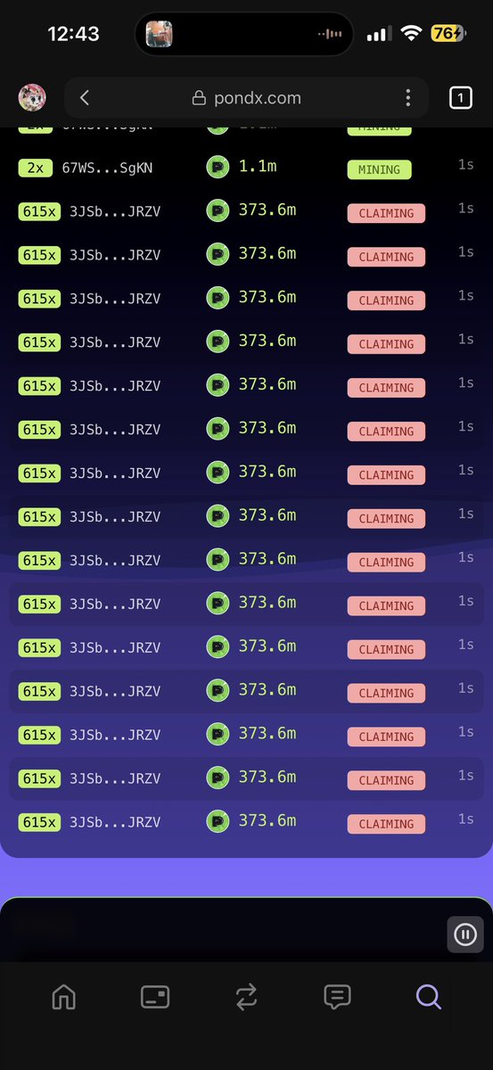 Claiming in clusters like a Boss‼️☃️🥶
$POND
$wPOND
$PNDC
$PORK
Pond0x.com🪷