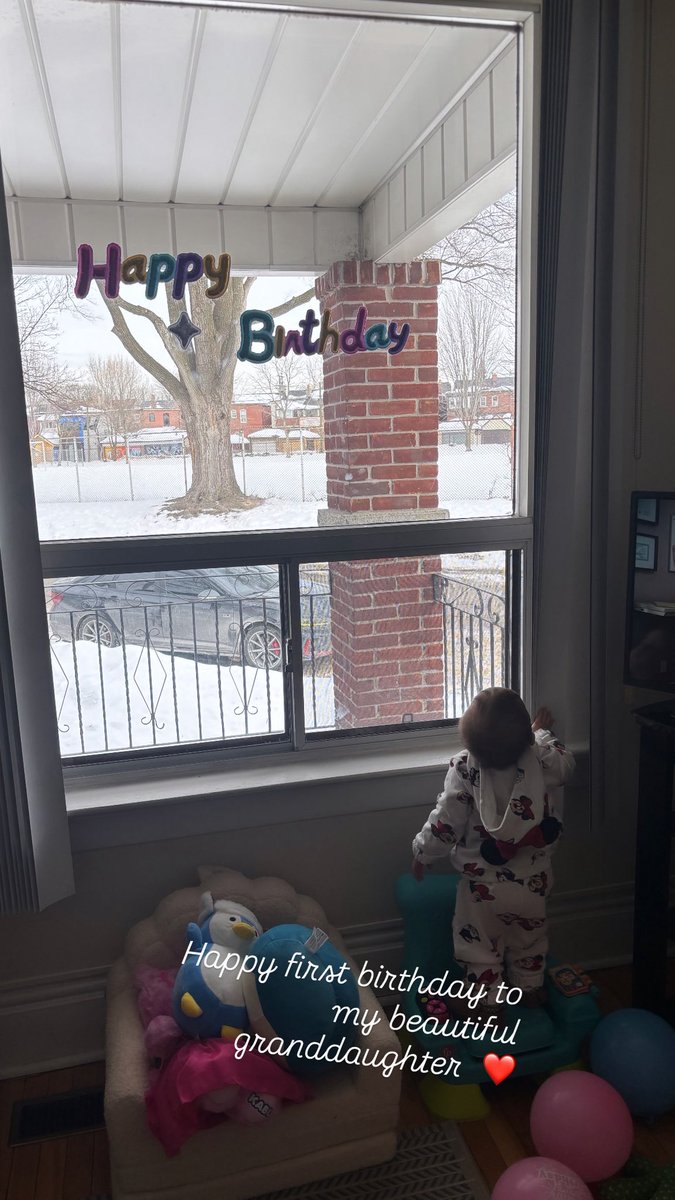 Happy first birthday to my beautiful granddaughter ❤️