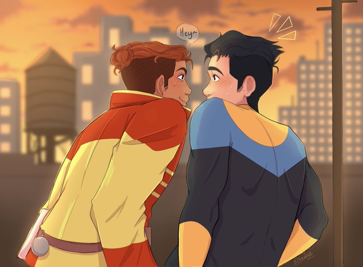 Leeissmall1's tweet image. Finished! I drew this on a tidy fucking canvas so forgive me if the quality isn’t great 😭
#markrex #INVINCIBLE #invinciblefanart