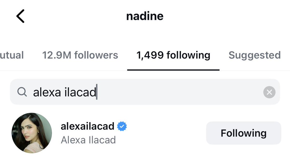 itsyounadine's tweet photo. Nadine Lustre recently followed back @alexailacad on Instagram. They were seen together at Donny Pangilinan’s birthday celebration. 💙✨

#NadineLustre #AlexaIlacad https://t.co/RAPEaEgIKC