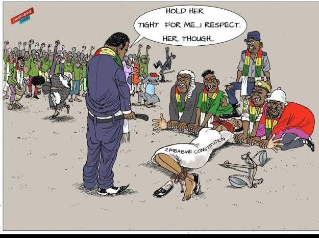 If we allow them to mutilate the constitution, history will judge us as enablers. The regime has played games with us and thought we are fools. #NoTo2030. <a href="/nelsonchamisa/">nelson chamisa</a> <a href="/LynneStactia/">LynneM 💕💝💎</a> <a href="/mawarirej/">mawarire mbizvo jealousy</a> <a href="/NgarivhumeJ/">Jacob Ngarivhume</a> <a href="/Cde_Ostallos/">Gift Ostallos Siziba</a> <a href="/advocatemahere/">Fadzayi Mahere🇿🇼</a> <a href="/DavidColtart/">David Coltart</a> <a href="/BitiTendai/">TENDAI BITI</a> <a href="/adv_fulcrum/">Thabani Mpofu</a>