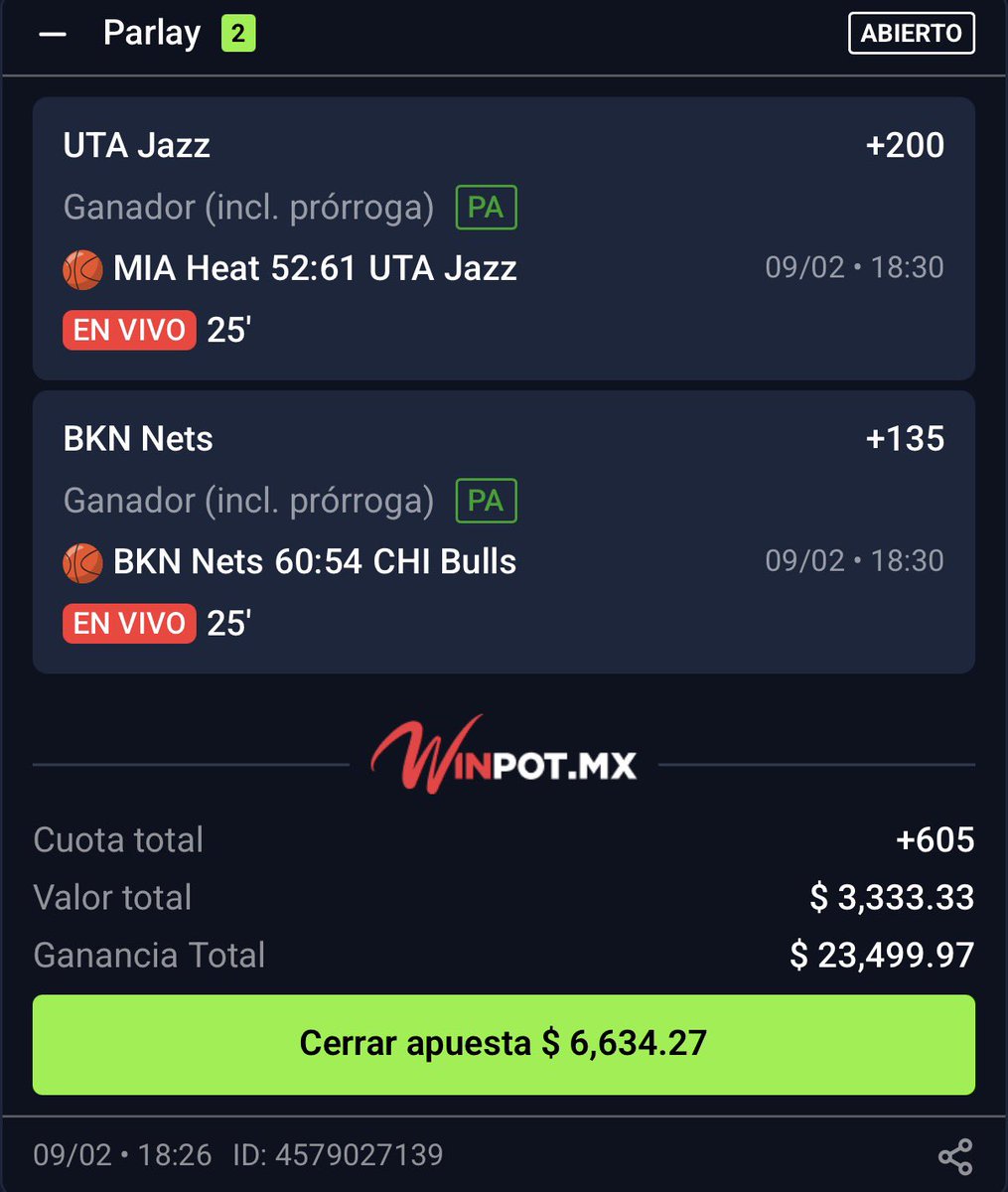 FaraondM's tweet photo. Si ganamos este parlay voy a regalar 5 lugares en mi grupo semanal de parlays que comienza mañana 🔥🔥🔥

Comenta por que deberías de ser uno de los ganadores https://t.co/KQkRLquoR2