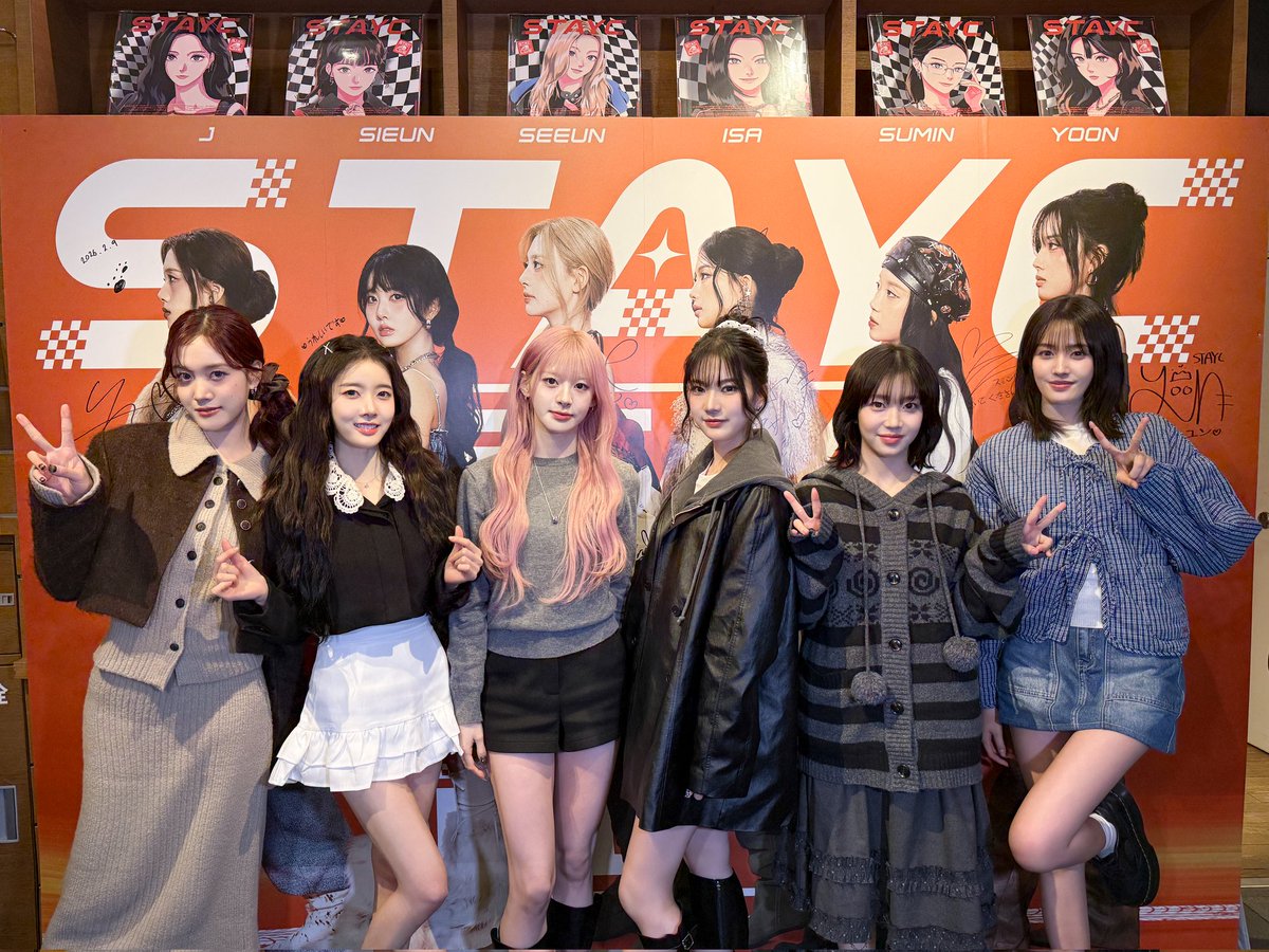 📢Japan 1st Full Album『STAY ALIVE』リリース記念💿✨POP UP STORE
