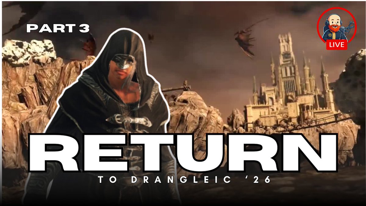 Live with Part 3 of our live run through of Dark Souls II

You can watch on the Purple or Red apps tonight

#DarkSouls2 #returntodrangleic2026