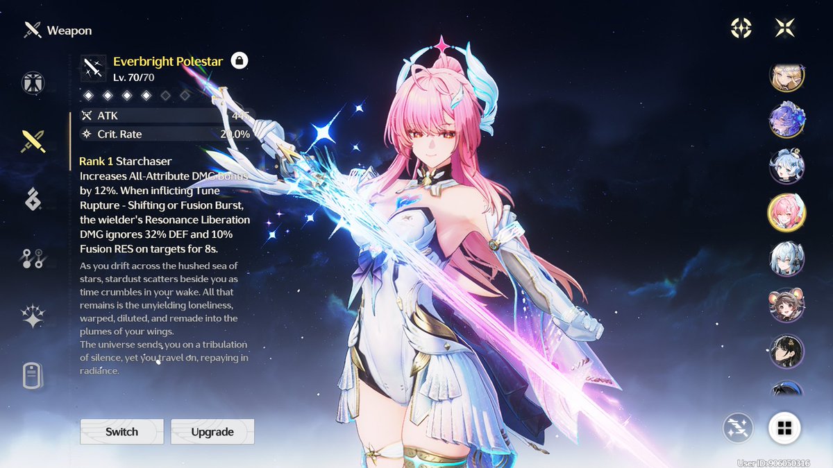 SHESS HOMEEEE 😭🥹💓💖🌸✨

almost shook after got surprised 40 pulls to Verina but we got Aemeath in 80 🎉
