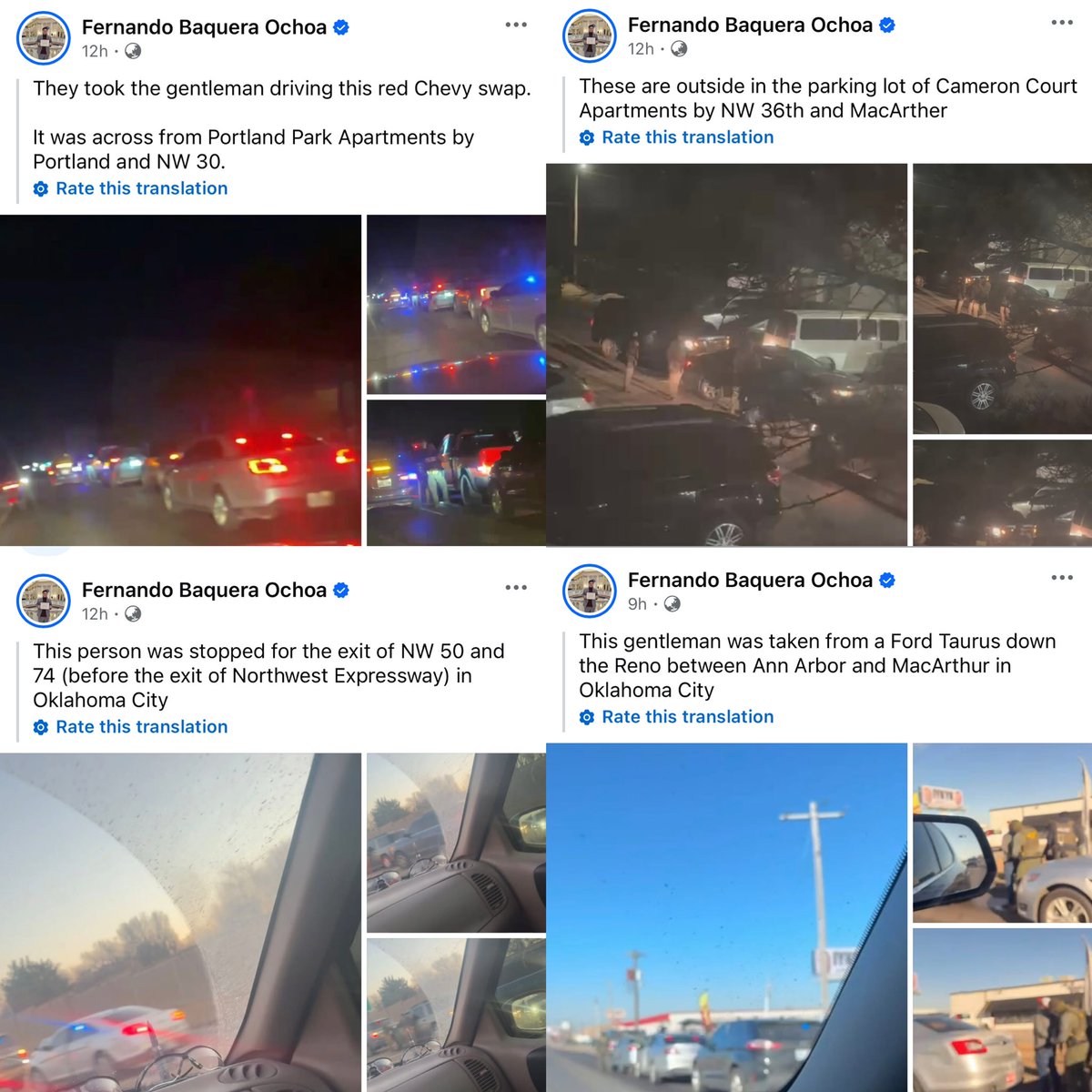 libsoftiktok's tweet image. Fernando Baquera Ochoa, who is a DACA recipient, is a teacher at US Grant High School in Oklahoma City Public Schools. He spends his spare time doxxing ICE’s live locations to help criminal illegals hide and evade ICE.

Would you feel comfortable with this person teaching your…