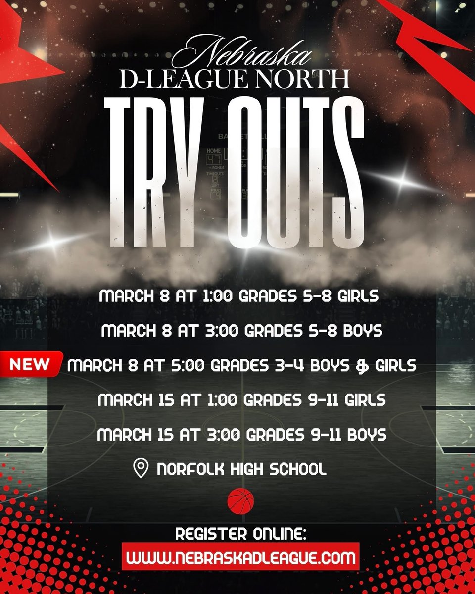 Nebraska D-League Basketball tweet media