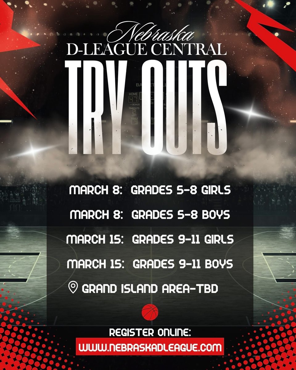 Nebraska D-League Basketball tweet media