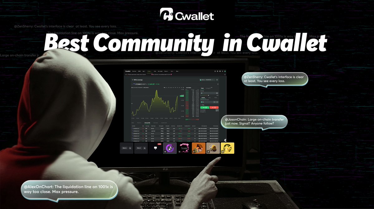 CwalletOfficial's tweet image. Cwallet Community Live Trading is now in session.

Join the stream to win USDC BONUS rewards
Start Streaming: discord.com/invite/cwallet

Learn, trade, and catch the next 100x opportunity together.
#Cwallet #LiveTrading #CryptoCommunity