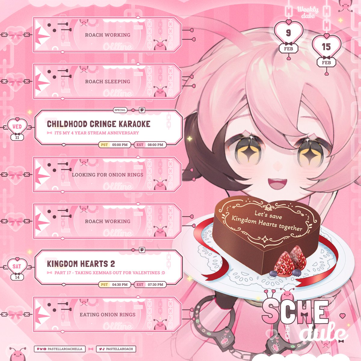 💞Pastella Roachella🔆 Roach in Jail 💝 tweet media