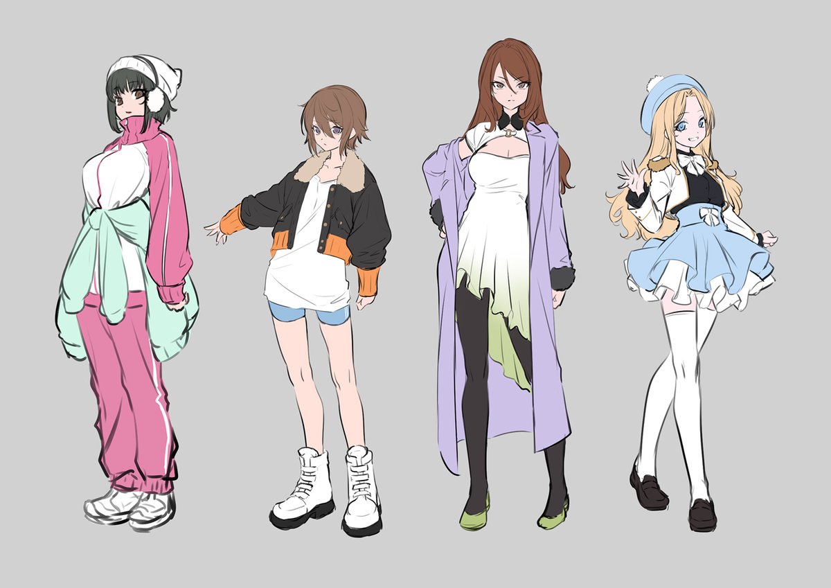 滝壺、絹旗、麦野、フレンダ
今回からの冬服です
試し読み＆ご購入はこちらから
改めてよろしくお願いしますー
dengekibunko.jp/product/index/…
(4/4)