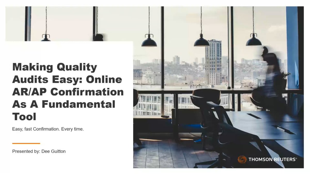 Thomson Reuters® Confirmation tweet media