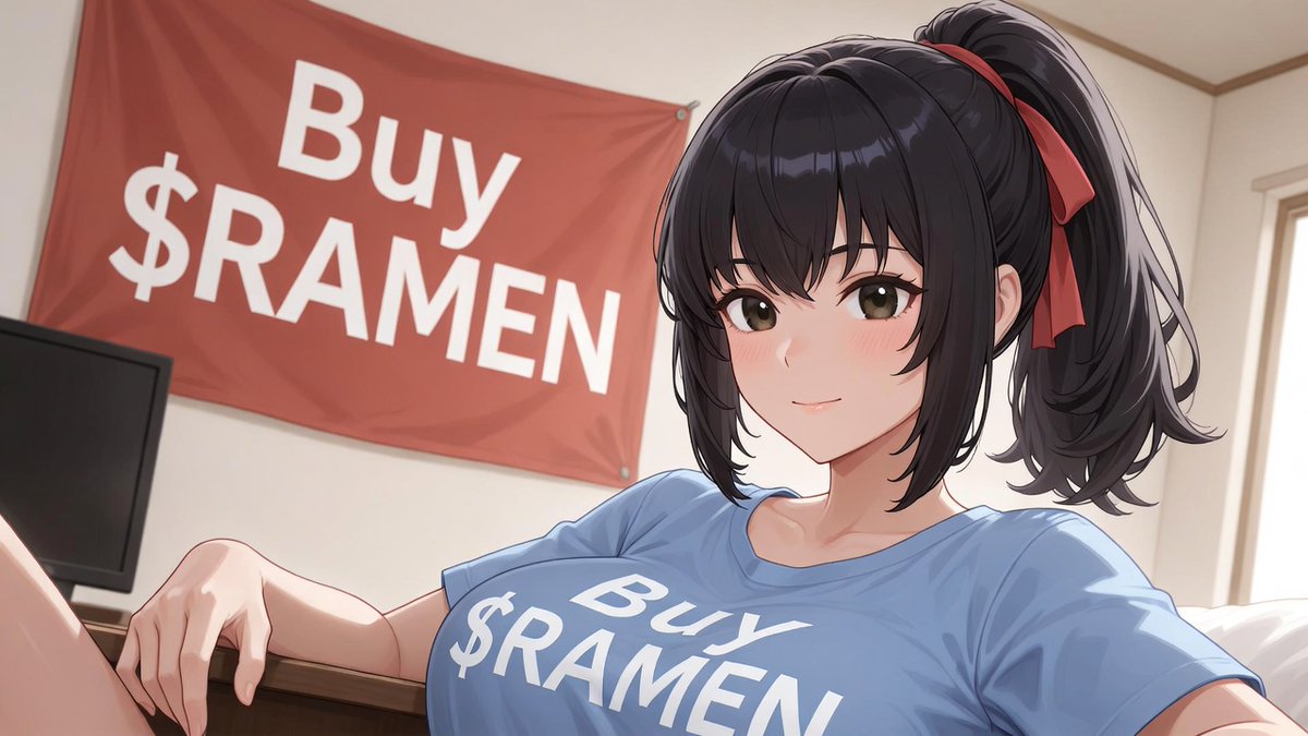 RamenCoinOG's tweet image. It's okay Kōhai, $RAMEN is experiencing a dip right now. But there's no need to panic.

Sit back, relax and accumulate. We will run to 1m+ 

CA: 46tNKVZCaxDAQdGfuFxKJz531YwBugzrxzqUjUz5pump