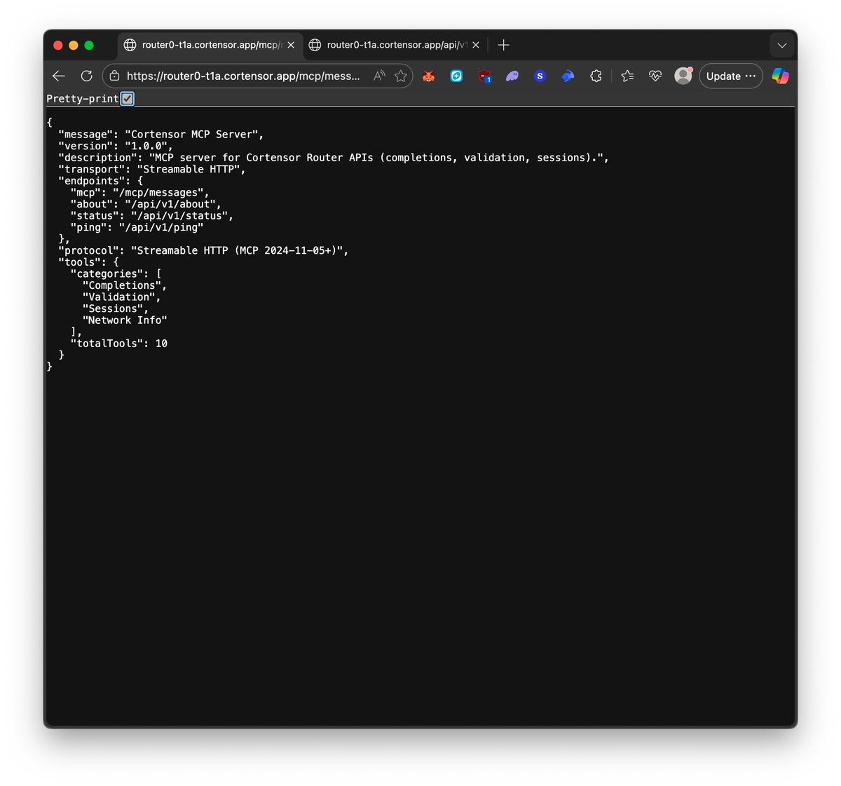 Cortensor tweet media