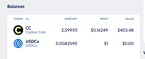 Thanks <a href="/Cantex_io/">Cantex</a> 

the first project I worked on in the ecosystem <a href="/CantonNetwork/">Canton Network</a>