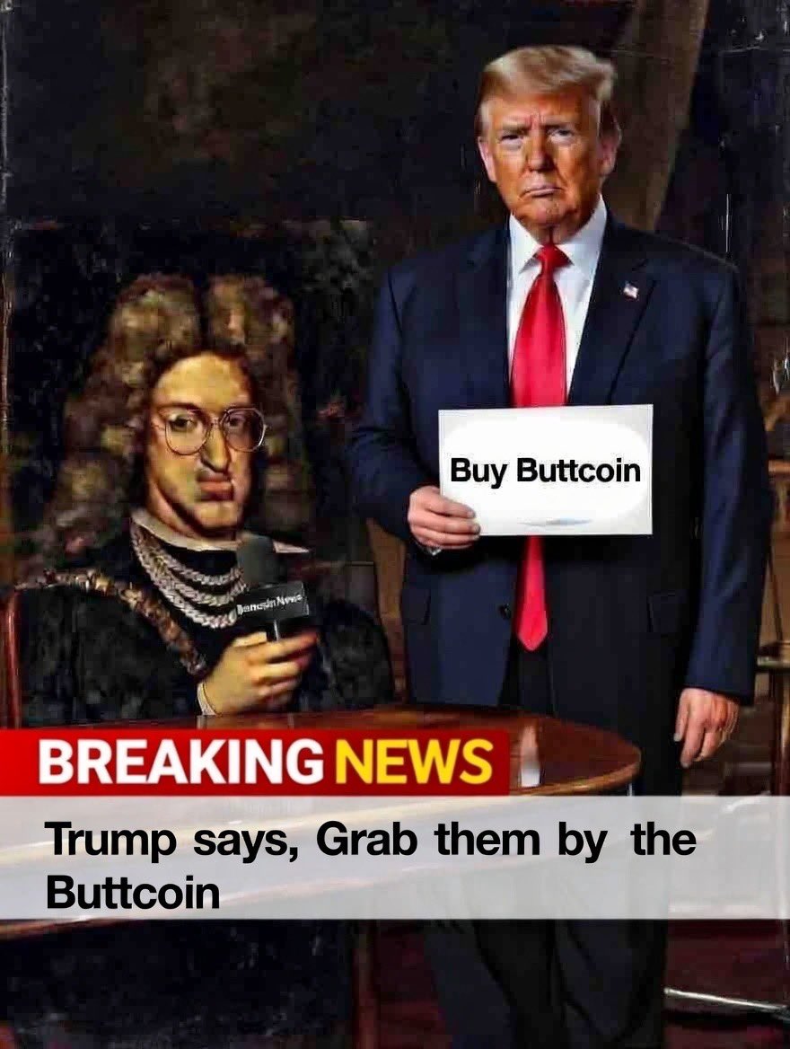 OdysseyplayB's tweet photo. Today on episode 5 of
⭐️⭐️ $Buttcoin News⭐️⭐️

• Period

$Buttcoin $10 https://t.co/oaCtHCD5uY