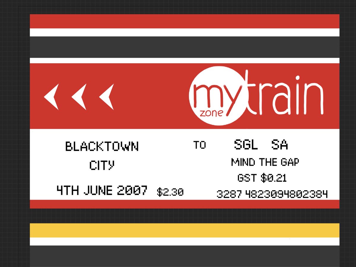 Shnoobert's tweet photo. Making background assets for my next painting rn, I miss the old cityrail tickets… https://t.co/r1KhVA7piQ